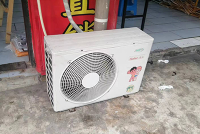 轮台空调突然不制冷只吹自然风怎么办？