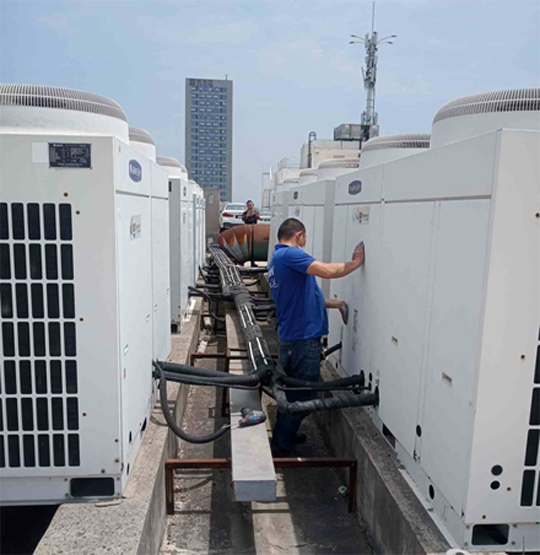 轮台中央空调制热和不制冷系统维修方法